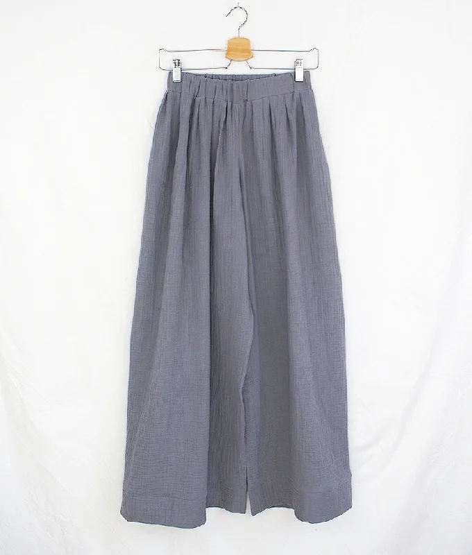 AVAL Linen Pants High-Waist Trousers