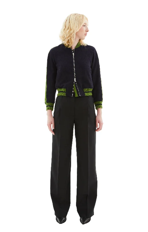 Portia Tuxedo Pants (Black) Casual Track Pants