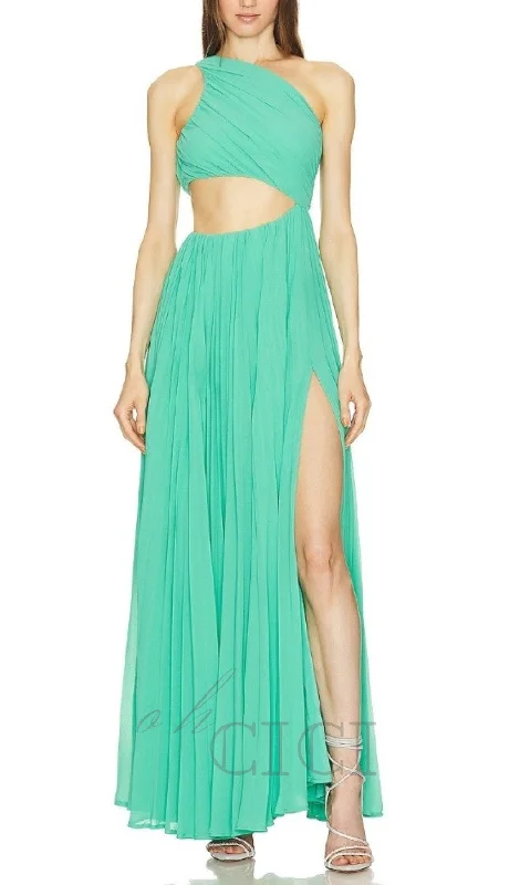 ARNONA ONE SHOULDER MAXI DRESS Classic Tulle Maxi Dress