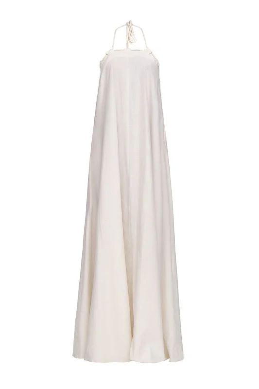 ESSI LIMESTONE MAXI DRESS Trendy Satin Maxi Dress