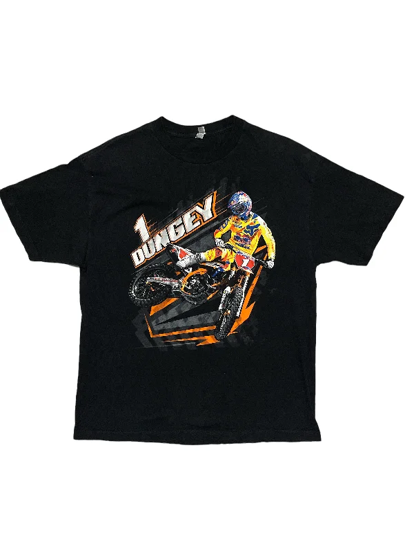 '1 Dungey' Motorcross T-Shirt Rayon Velvet Corduroy