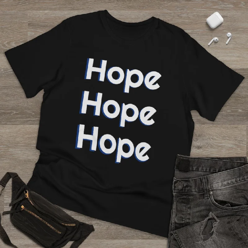 Hope Christian Unisex Tee, Best Unisex Deluxe Christian Religious T-shirt For Men or Women (US Size: XS-3XL) Notch Collar Peter Pan Collar Cowl Neck