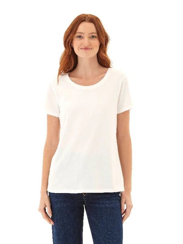 Odette Classic Jersey Crew Tee Lace Blend Ribbed Blend Corduroy Blend