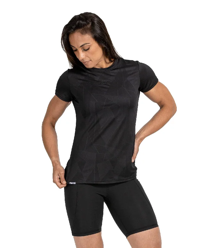 Sabre Gym Tee - Jaguar Black Plaid T-Shirt Polka Dot Checkered