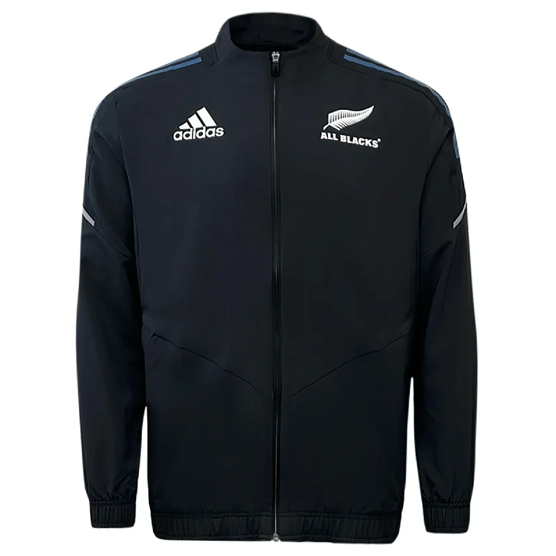 All Blacks Presentation Jacket by adidas Faux Fur Jacket Real Fur Jacket Shearling Jacket