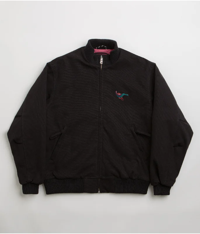 by Parra Inspiration Point Jacket - Black Fleece Jacket Down Jacket Parka