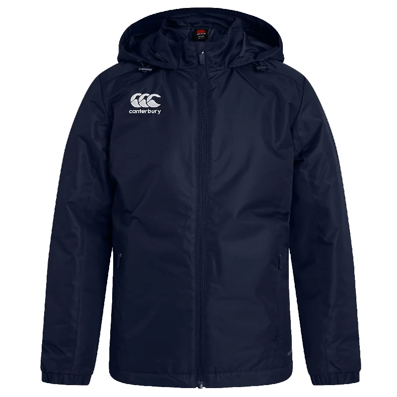 Canterbury Club Vaposhield Stadium Jacket Zippered Front Buttoned Front Snap Front