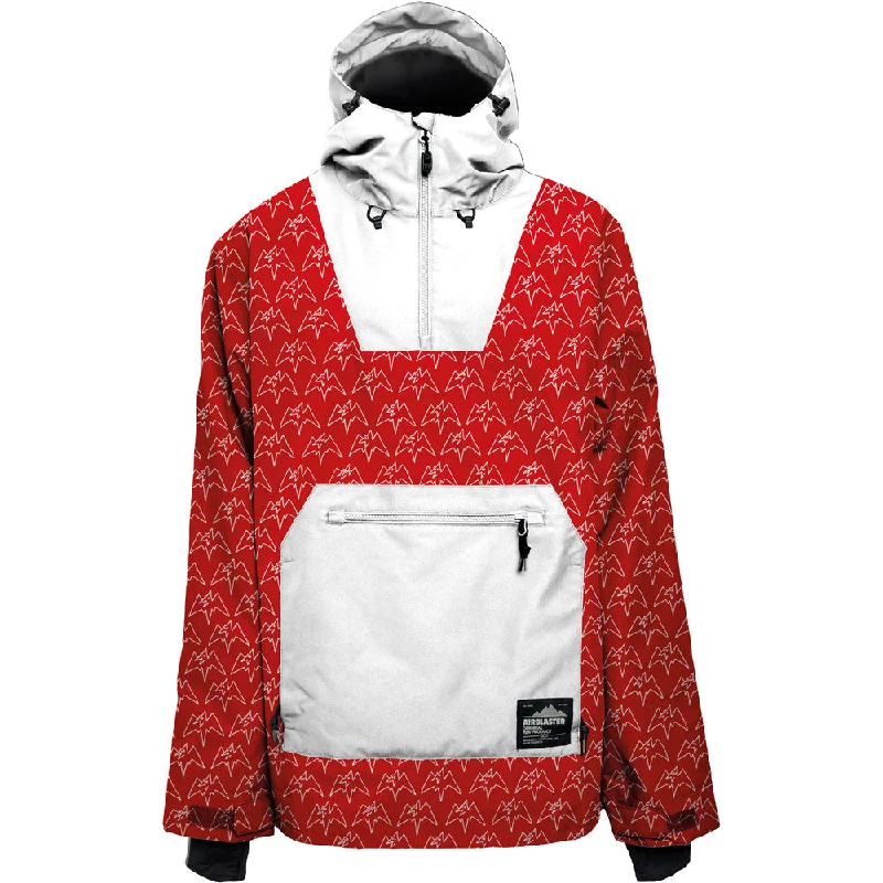 Freedom Pullover Snowboard Jacket Front Pockets Side Pockets Patch Pockets