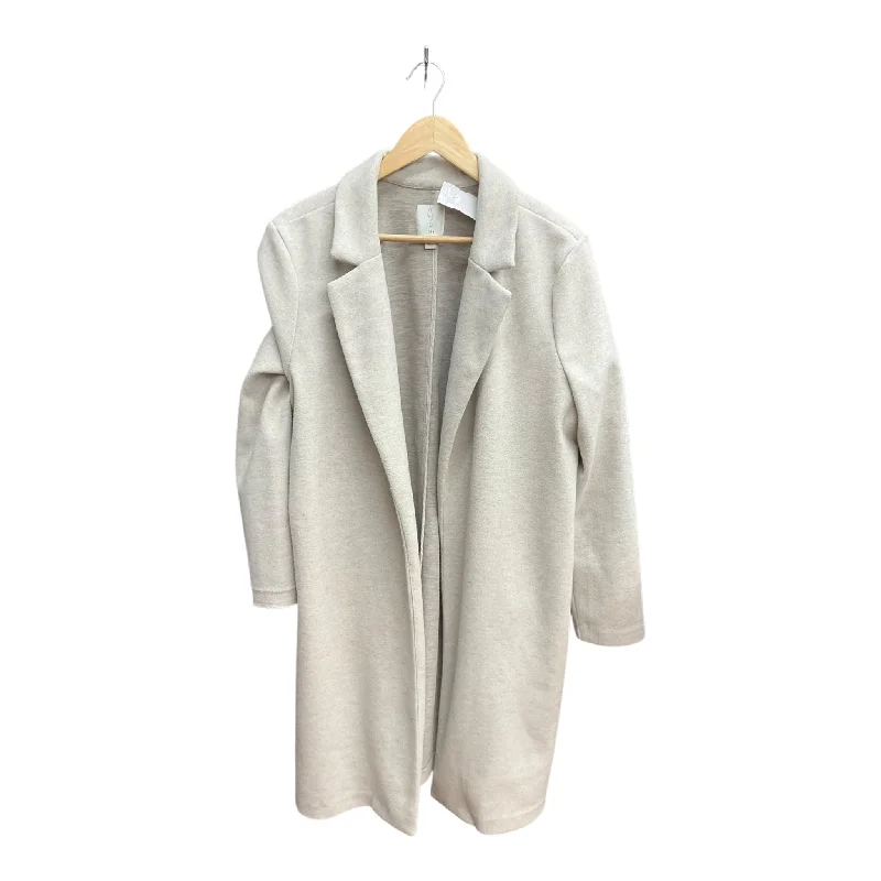 Jacket Other By Joie In Taupe, Size: Xl One-Shoulder Jacket Off-the-Shoulder Jacket Asymmetrical Jacket