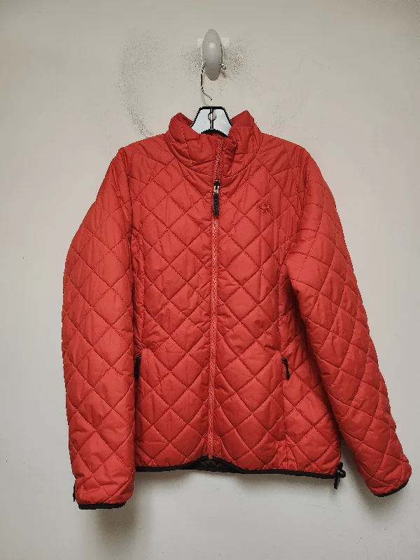 Jacket Puffer & Quilted By The North Face In Red, Size: Xl Elasticated Jacket Padded Jacket Insulated Jacket