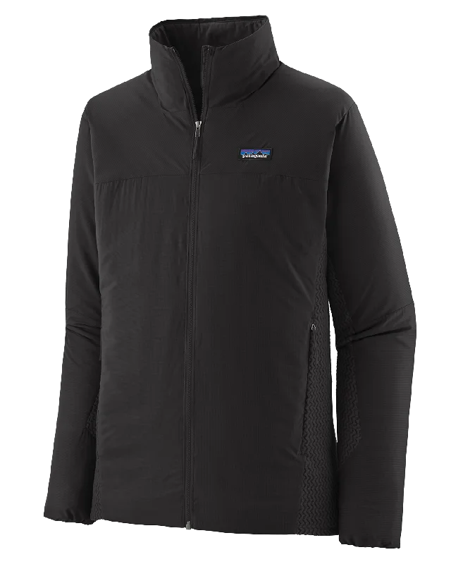 Patagonia Nano-Air Light Hybrid Jacket - Black Fitted Jacket Loose Jacket Oversized Jacket