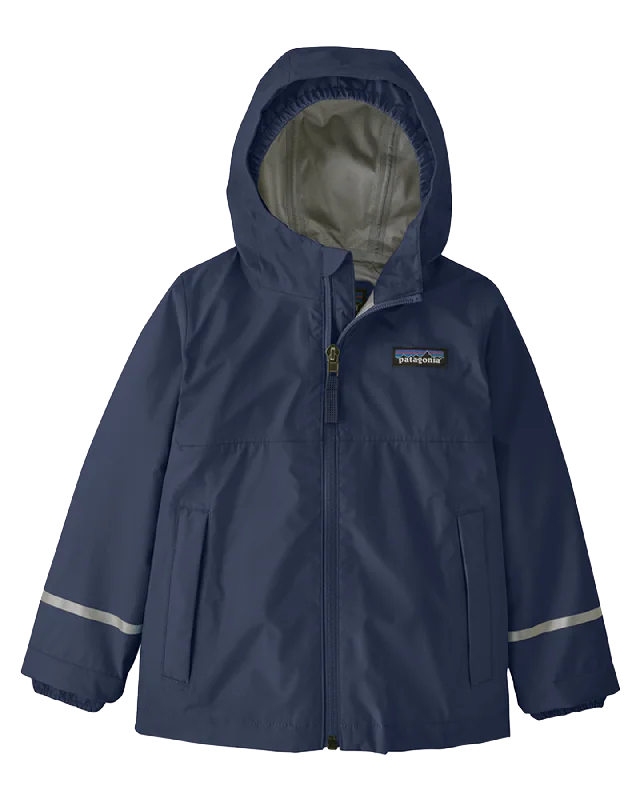 Patagonia Torrentshell 3L Infant's Rain Jacket - New Navy Satin Fabric Silk Fabric Chiffon Fabric