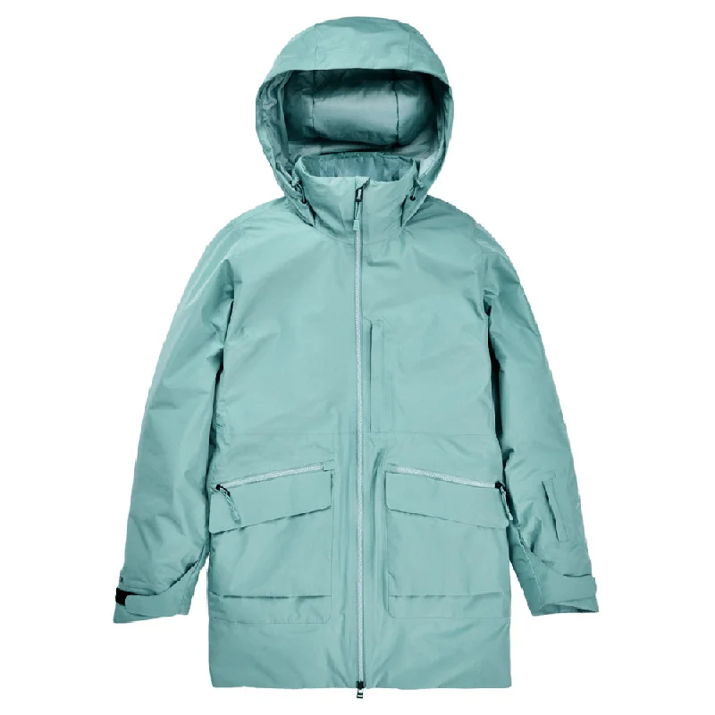 Treeline Gore-Tex 2L Snowboard Jacket - Womens Notch Collar Jacket Peter Pan Collar Jacket Cowl Neck Jacket