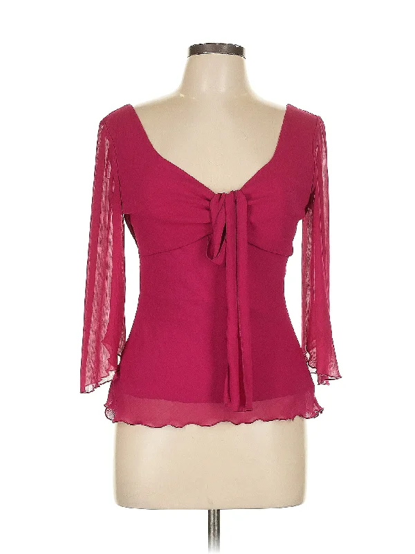 3/4 Sleeve Blouse Lightweight Tunic Blouse