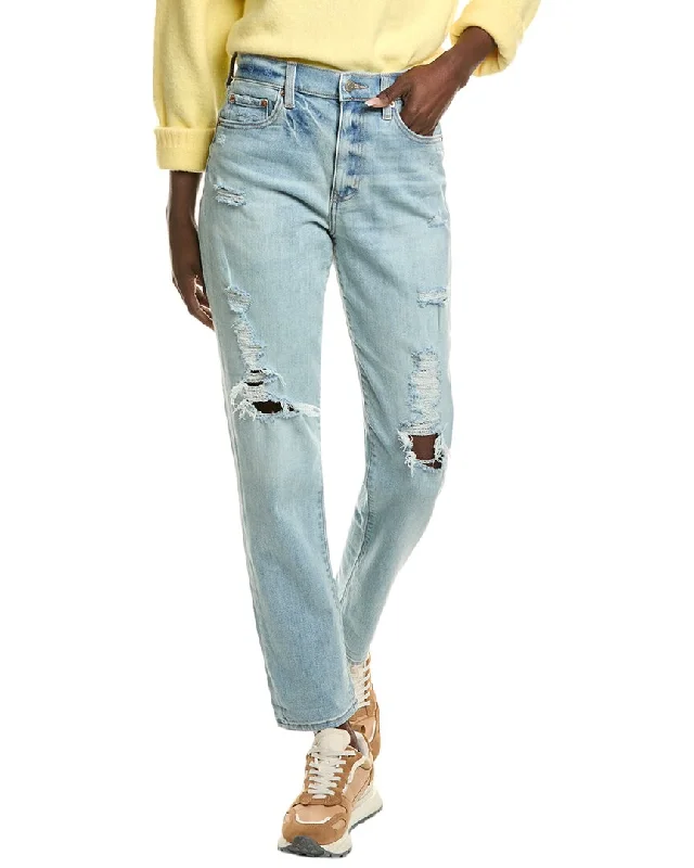 DAZE DENIM Daze Loverboy High Rise Boyfriend Jean Trendy Paperbag Waist Jeans