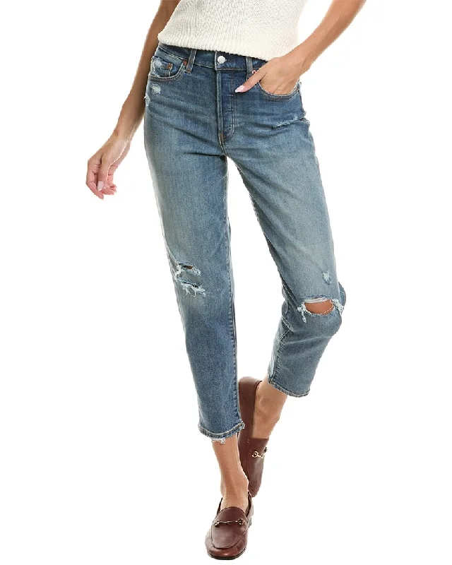 DAZE DENIM The Original High Rise Mom Jean Trendy Button-Up High-Waist Jeans