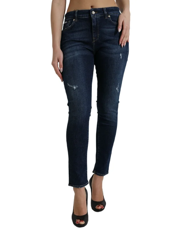 Dolce & Gabbana   Cotton Stretch  Skinny Women's Jeans Trendy Skinny Fit Jeans