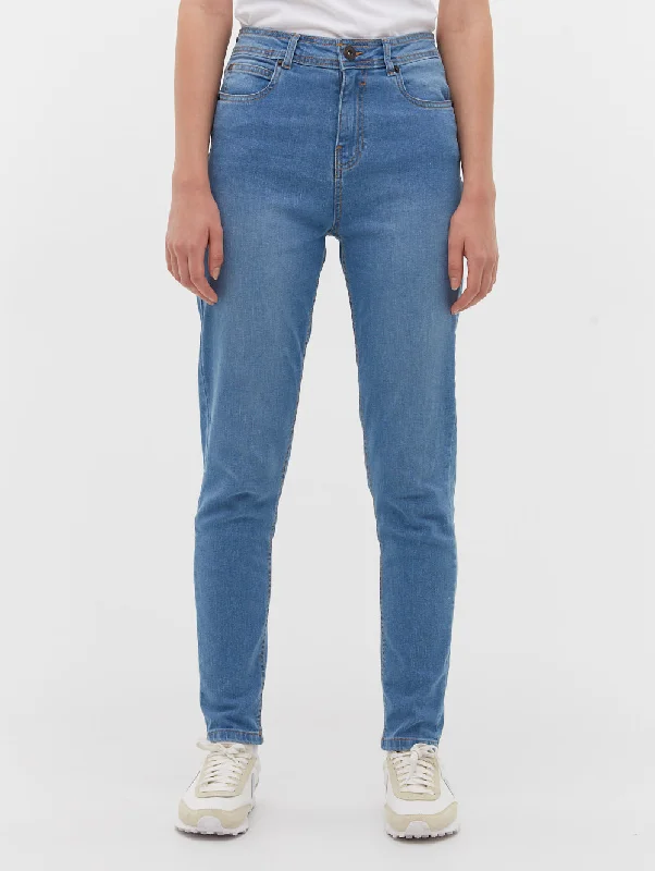 Faye High-Rise Skinny Jeans Stylish Tapered Fit Jeans