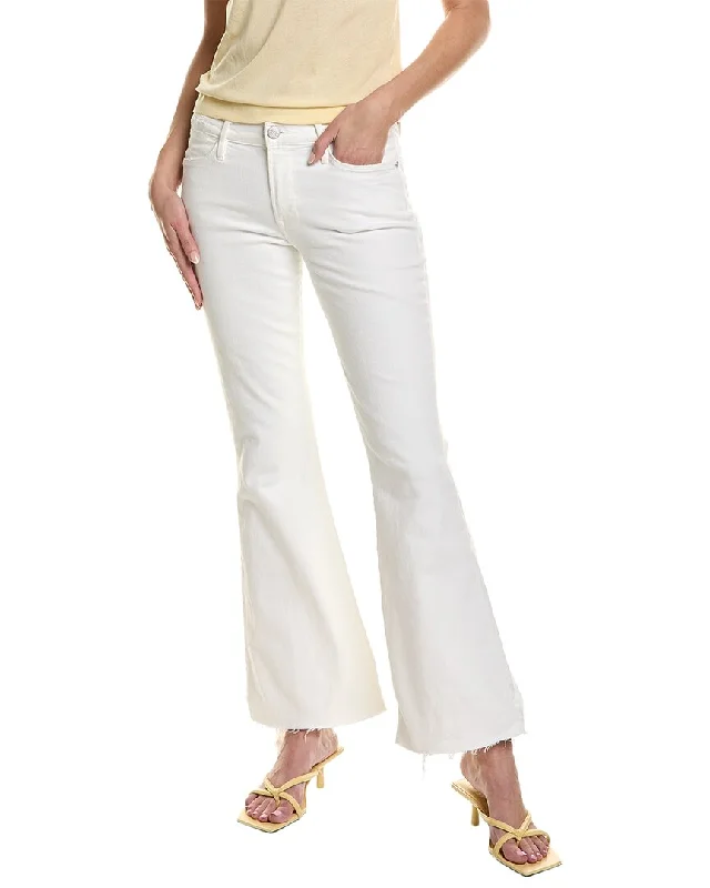 FRAME Denim Le Easy Au Natural Chew Flare Jean Comfortable Straight-Legged Denim