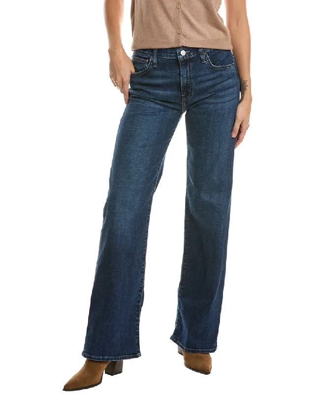 HUDSON Jeans Rosalie Groovy Wide Leg Jean Cozy Stretch High-Waist Jeans