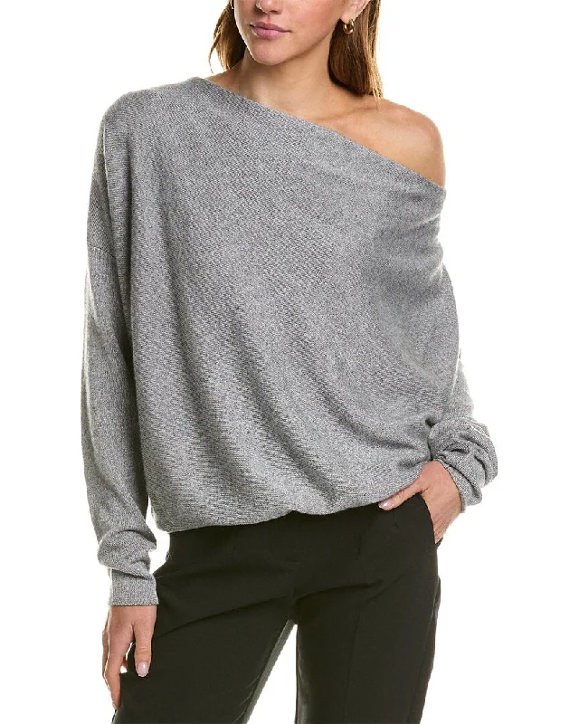 InCashmere Cowl Neck Cashmere Sweater Long Sweater Short Sweater Cropped Sweater