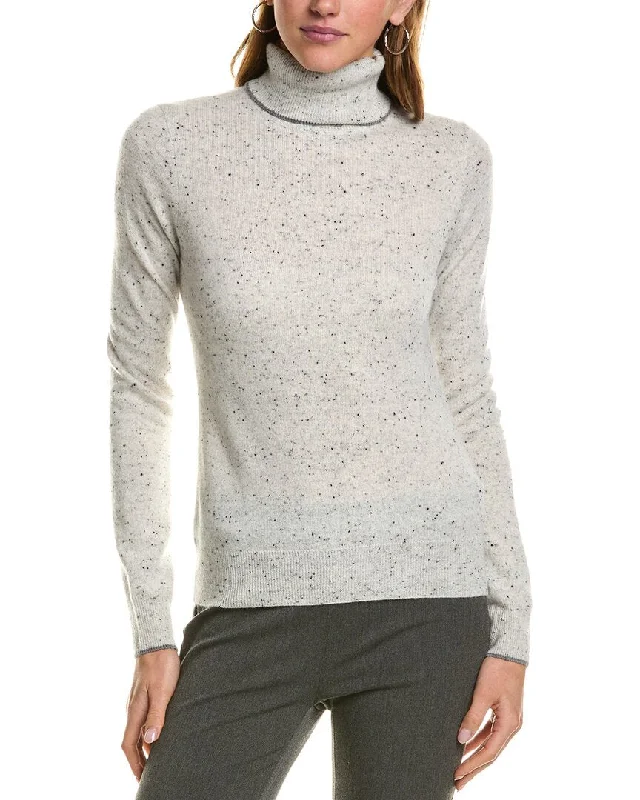 InCashmere Turtleneck Cashmere Sweater Modern Contemporary Chic