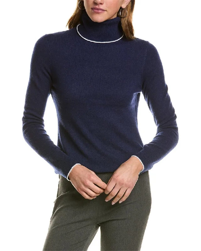 InCashmere Turtleneck Cashmere Sweater Long Sweater Short Sweater Cropped Sweater