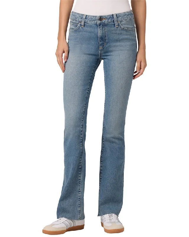 JOE'S Jeans Mid Rise Bootcut Jean Elegant Raw Hem Jeans