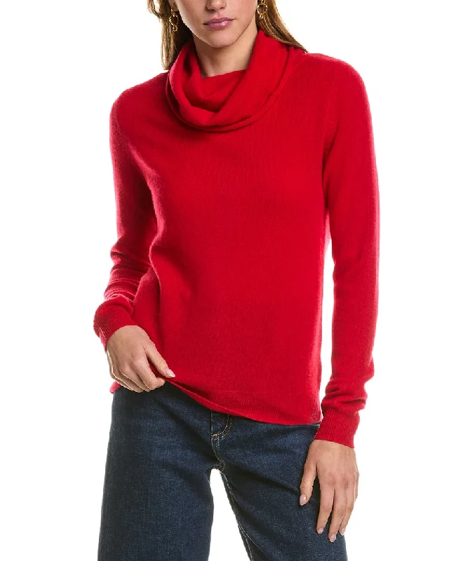 Kier + J Turtleneck Cashmere Sweater Casual Formal Business