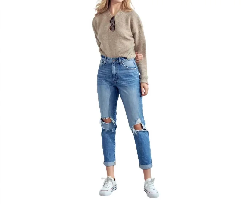 Not Your Boyfriend's Jean In Blue Trendy Skinny Fit Jeans