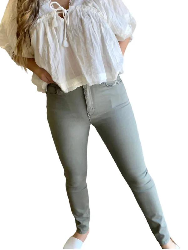 Olivia Jeans In Mist Stylish Slim Fit Denim