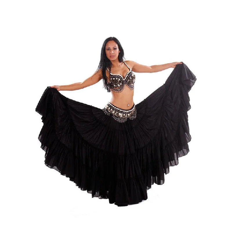 Belly Dance Skirt, Bra, & Belt Costume Set | TRIBAL GLORY boho skirt vibe