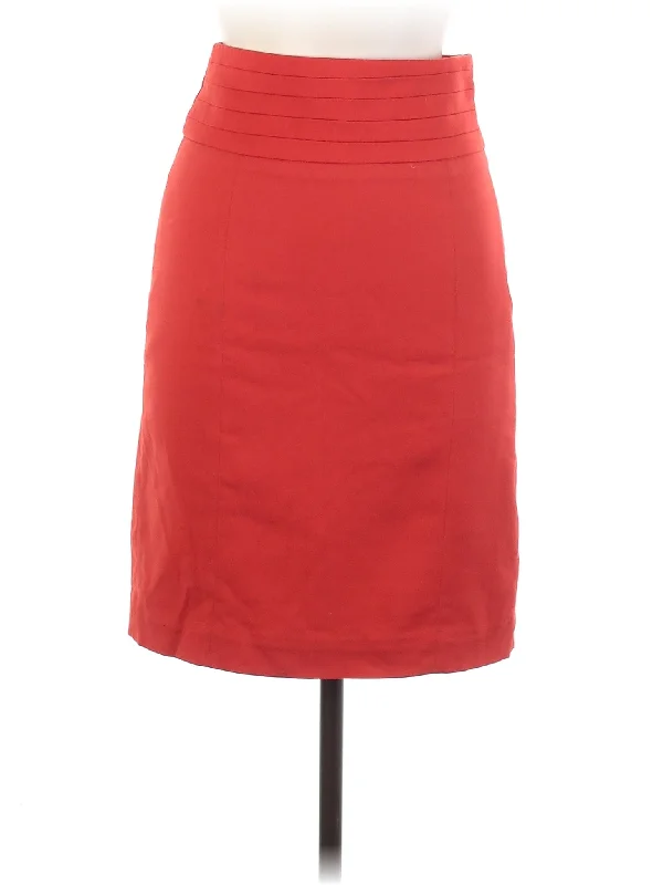 Casual Skirt satin skirt smooth