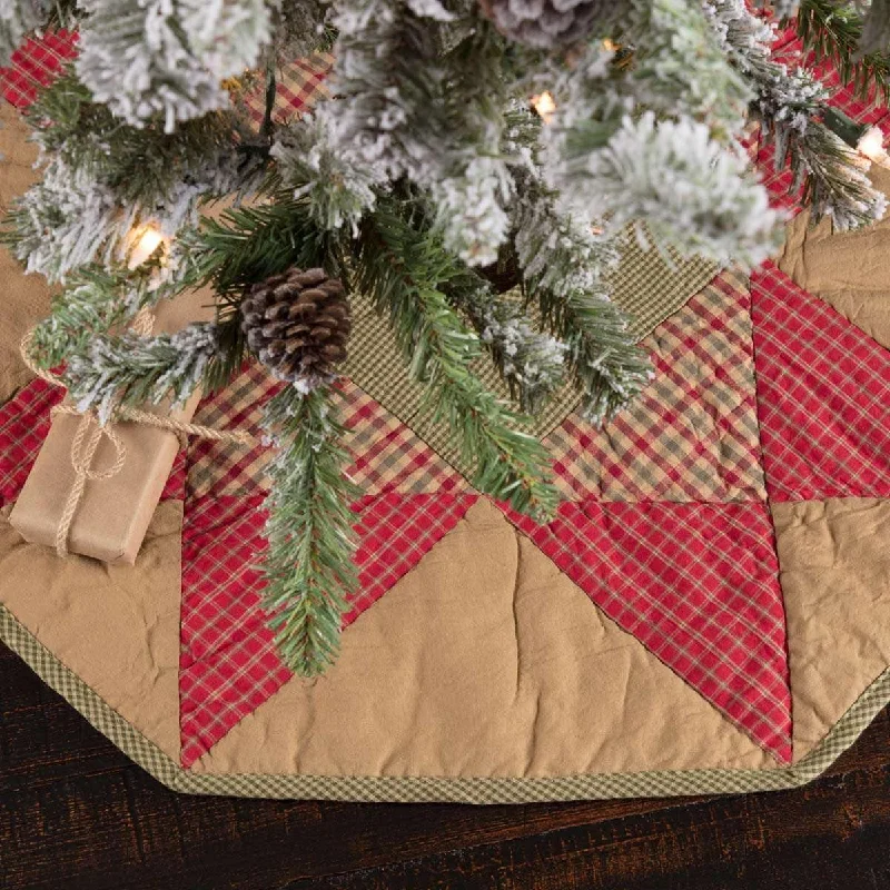 Dolly Star Mini Christmas Tree Skirt 21 VHC Brands chiffon skirt delicate