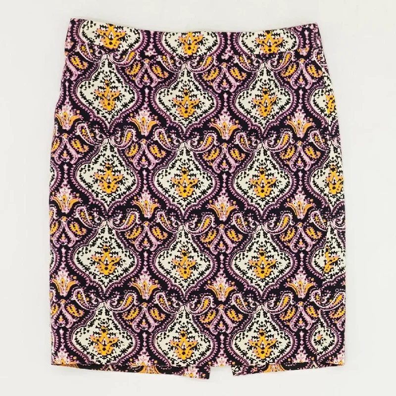 Multi Graphic Mini Skirt linen skirt relaxed