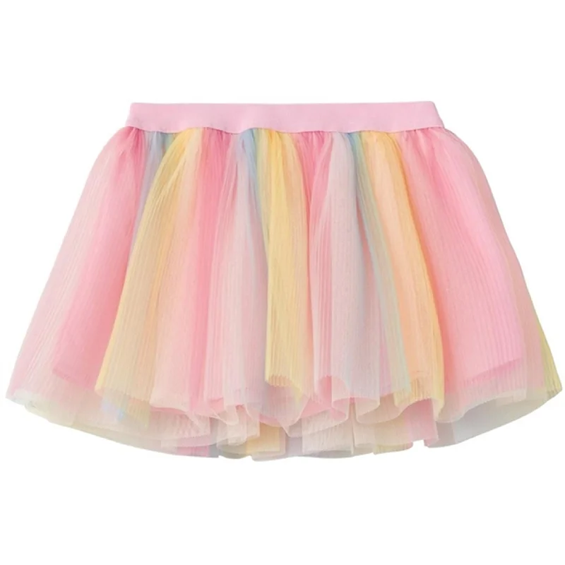 Name it Cashmere Rose Famille Tylle Skirt velvet skirt plush