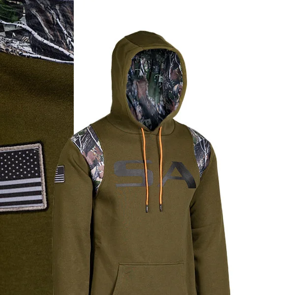 Honor Lined Hoodie | SA Forest Dregs | SA PreOrder Hoodie with Set-In Sleeves Structured Classic